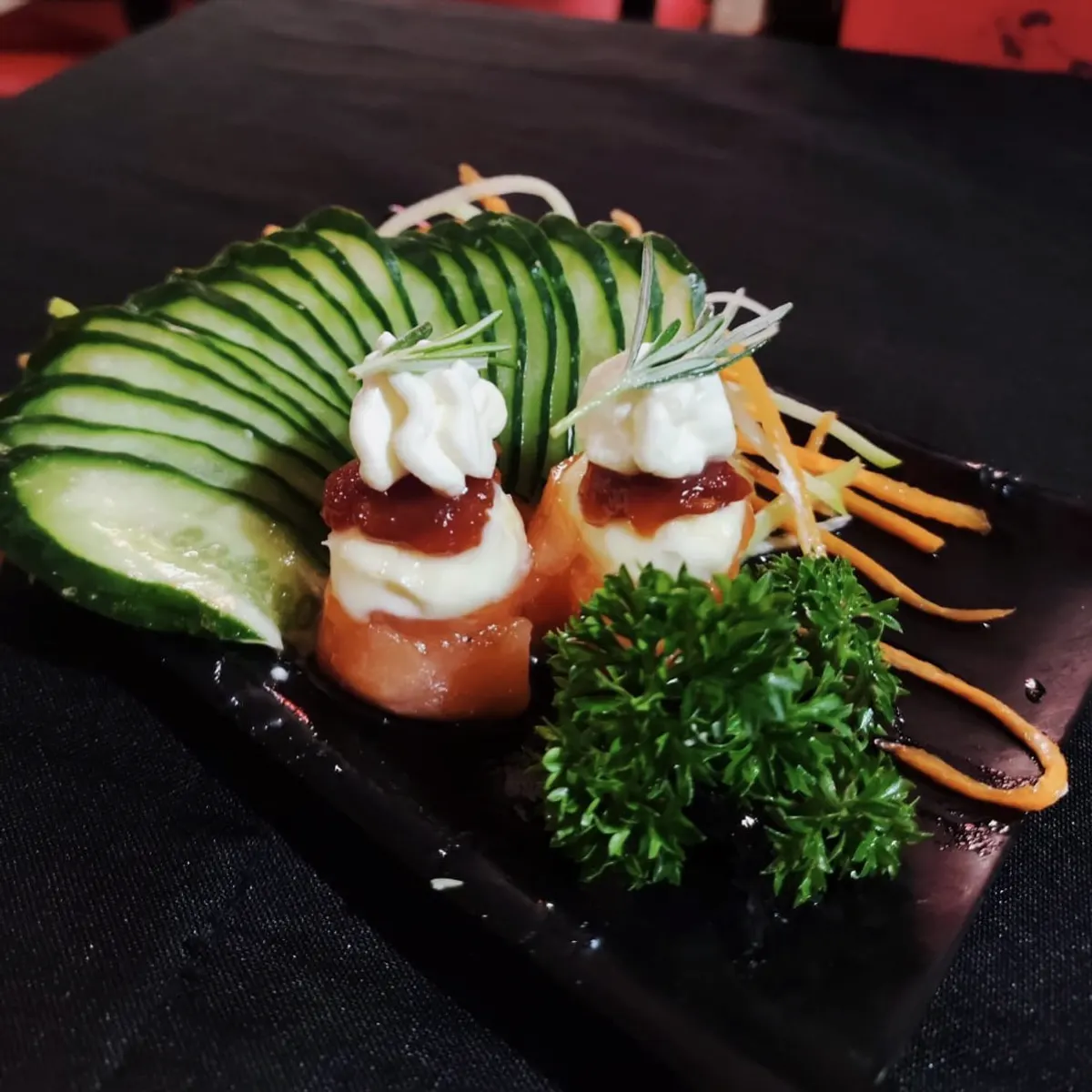 Prato montado do Oishi