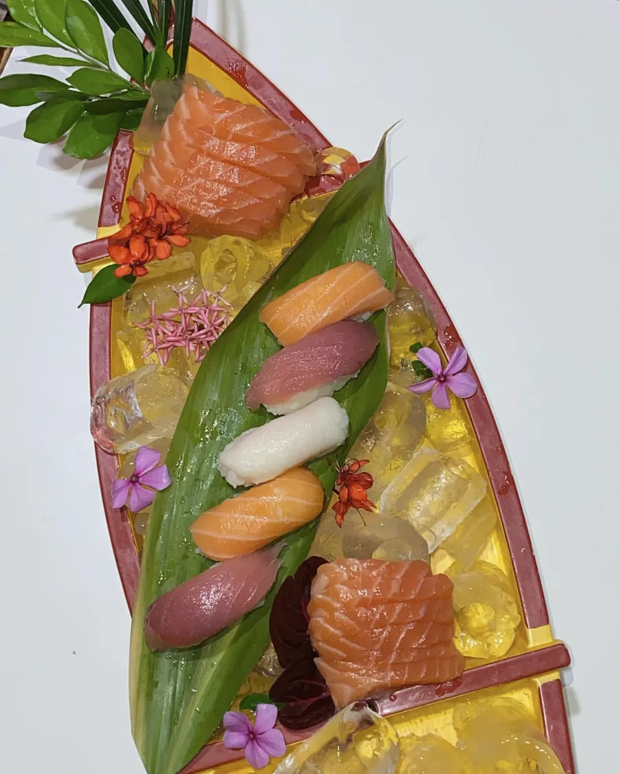 Sushi redondo do Oishi
